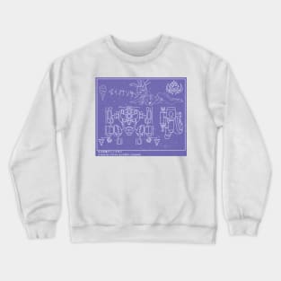 Lagann Blueprint Crewneck Sweatshirt